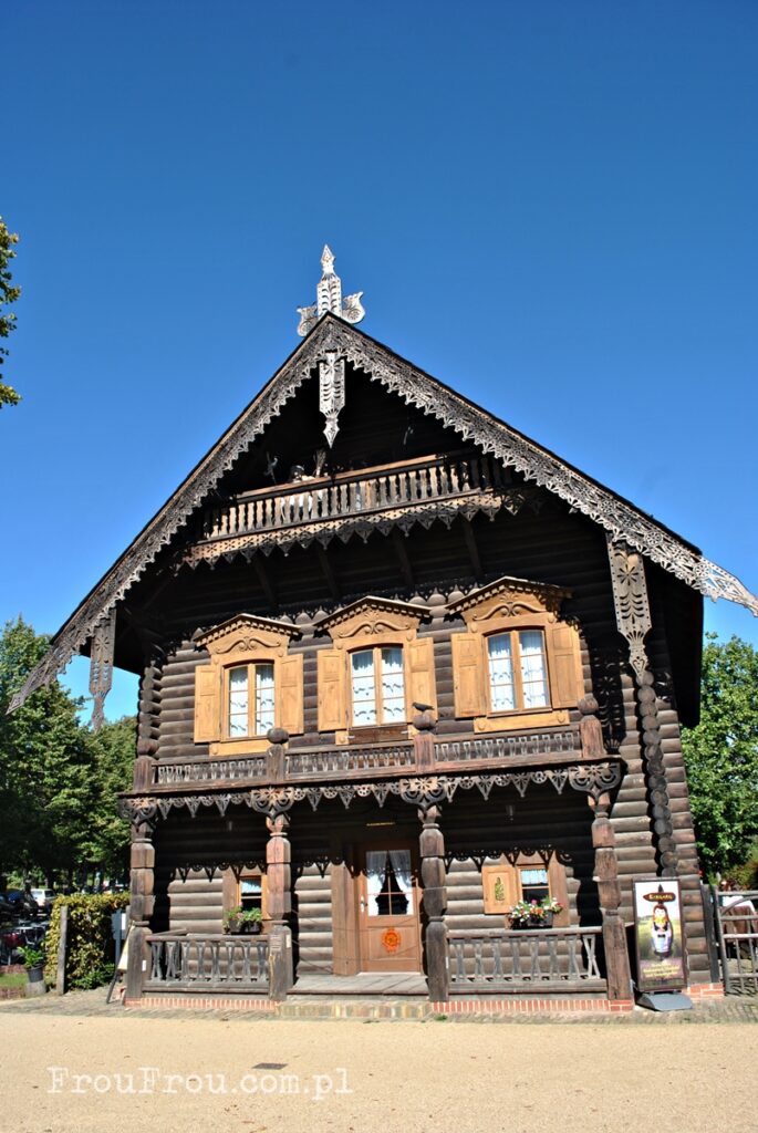 Poczdam, dzielnica rosyjska, Alexandrowka, dom drewniany