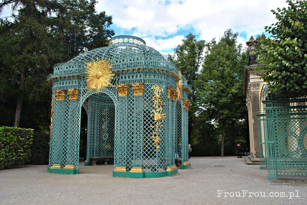 Poczdam, ażurowa altana, Sanssouci, 