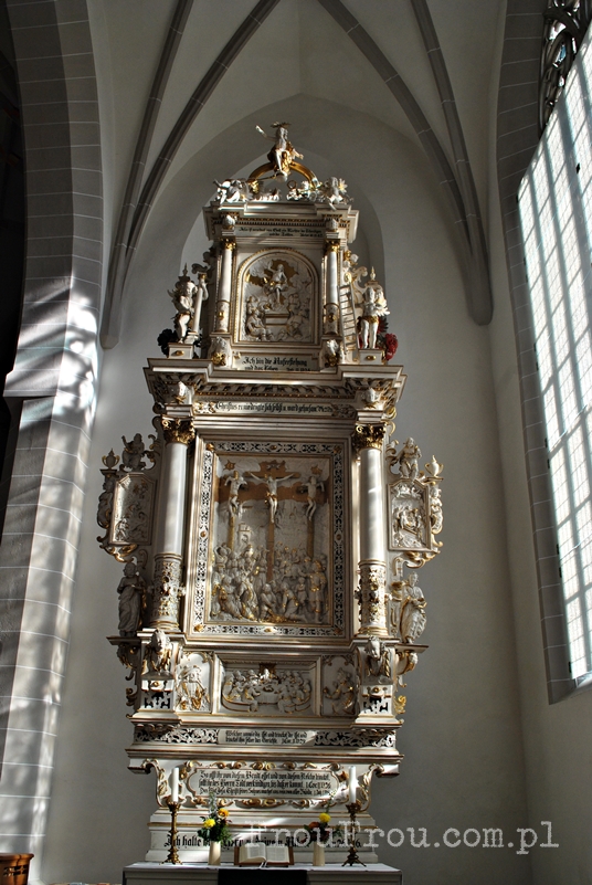 Budziszyn, ołtarz, katedra św. Piotra