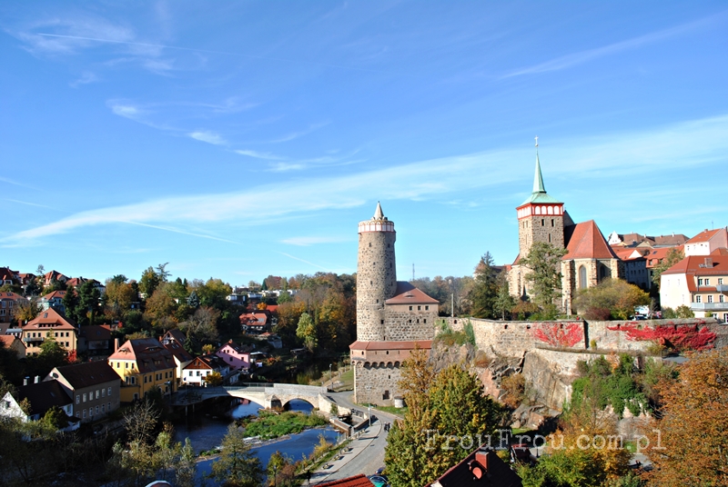Budziszyn - widok ogólny z mostu