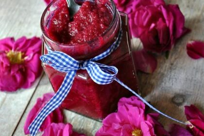 Powidła z płatków róży