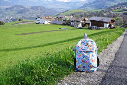 Plecak Frou Frou Wismito w Dolomitach