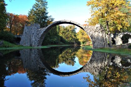 Diabelski Most, Rakotzbrucke, Kromlau, Niemcy