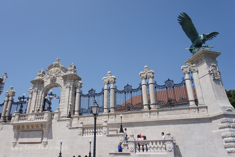 Turul i brama zamkowa. Budapeszt