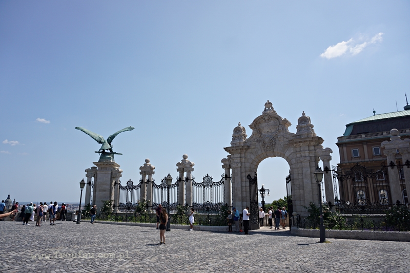 Budapeszt, Turul i brama zamkowa