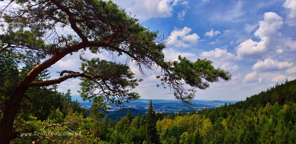 Husyckie Skały - panorama