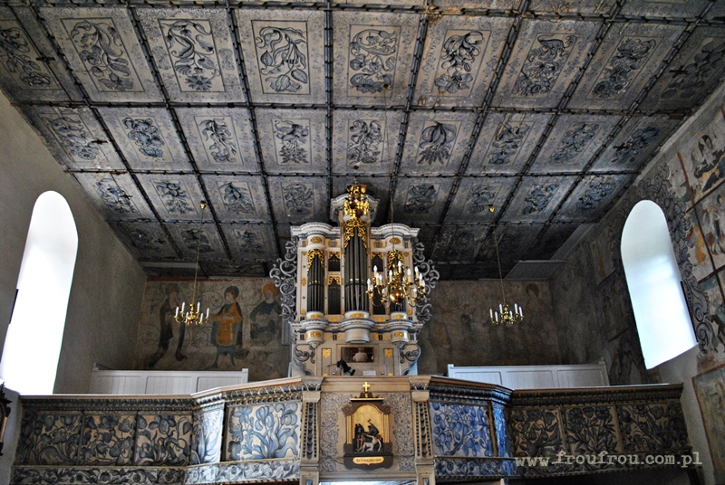 Polichromie w kościele św. Jakuba w Pieszycach