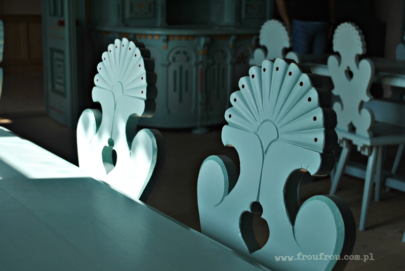 Przełęcz Pustevny, schornisko Libusin, meble