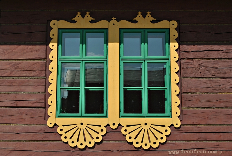 Okno schroniska Libusin