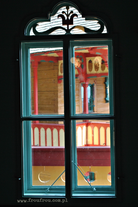 Schronisko Libusin - widok z okna