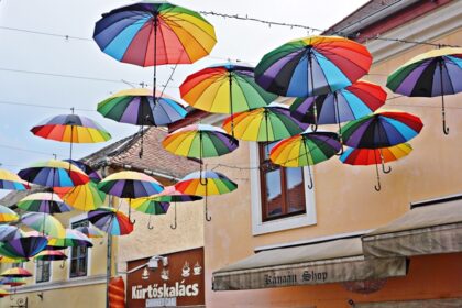 Szentendre - parasole, wizytówka miasta