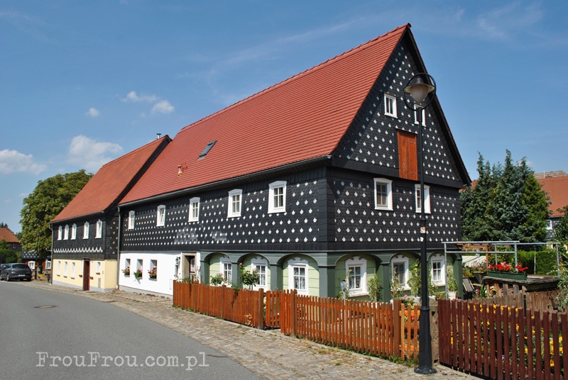 Dom przysłupowy, Obercunnersdorf, Górne Łużyce