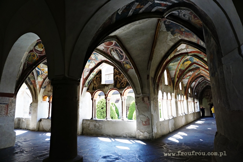 Krużganki klasztoru w Bressanone - Brixen 