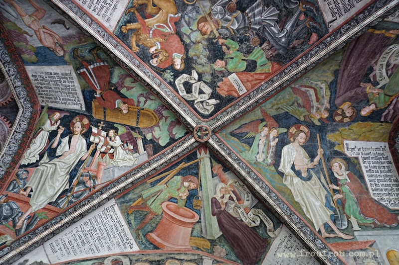 Freski w klasztorze Bressanone - Brixen