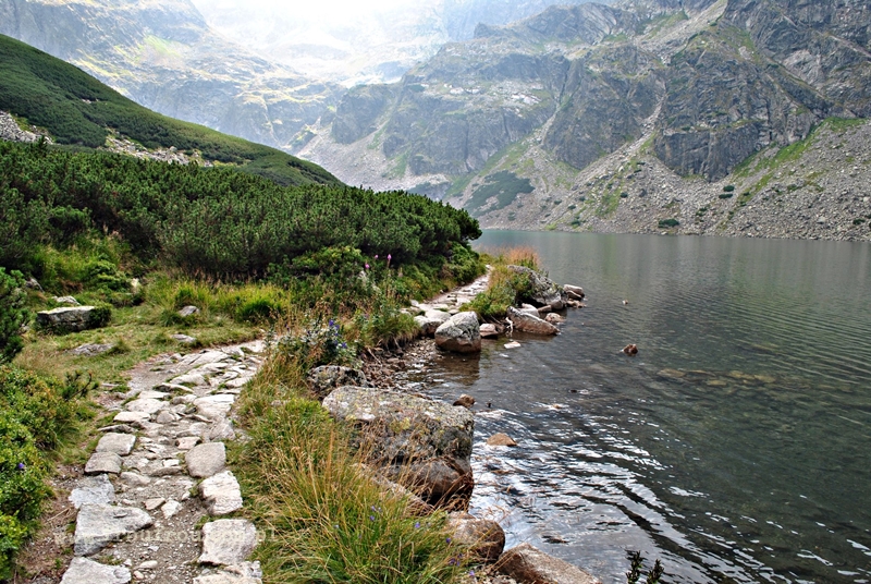 Szlak wokół Czarnego Stawu Gąsienicowego