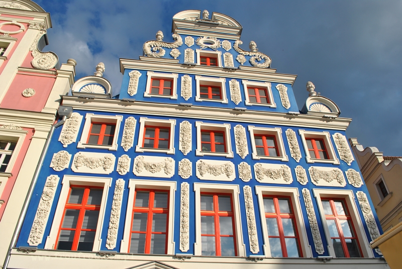 Szczecin - kamienica na Rynku Siennym