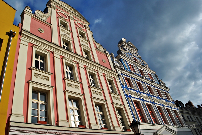 Kamienice na Rynku Siennym w Szczecinie