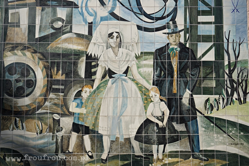 Łużyckie tradycje na mozaice w Cottbus