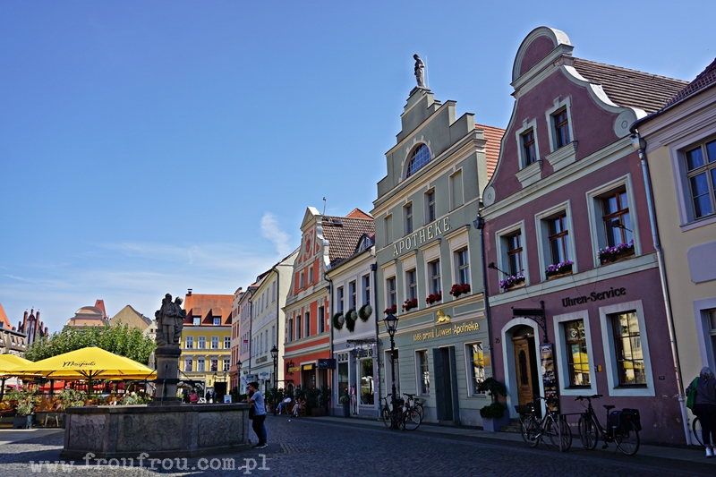 Rynek w Chociebużu - Cottbus