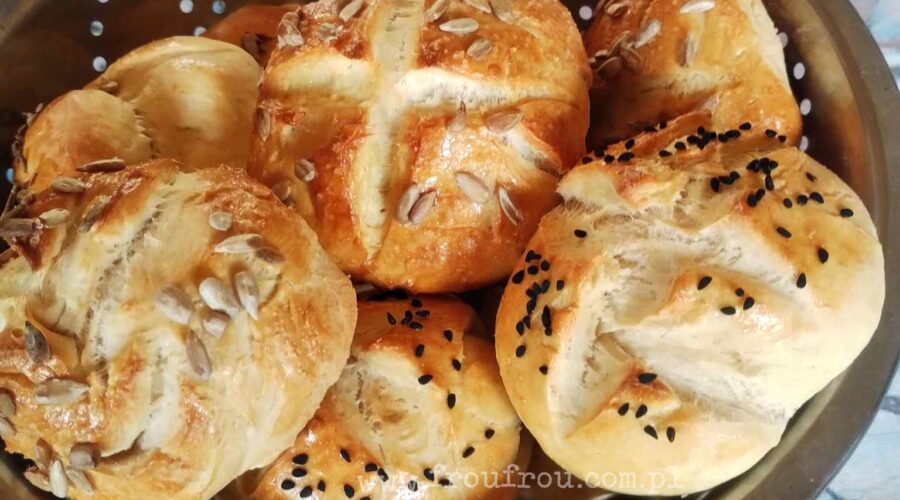 Bułki kajzerki z własnej kuchni