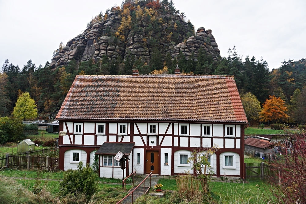 Oybin - dom przysłupowy