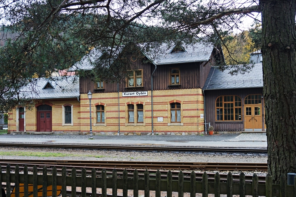 Oybin - stacja kolejki wąskotorowej