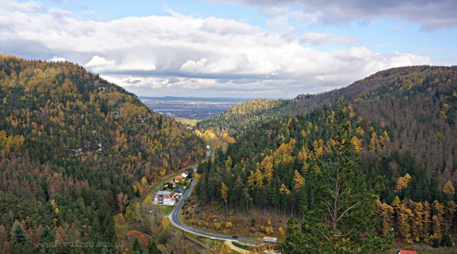Oybin - malownicze góry i romantyczne ruiny