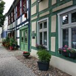 Templin, domy szachulcowe