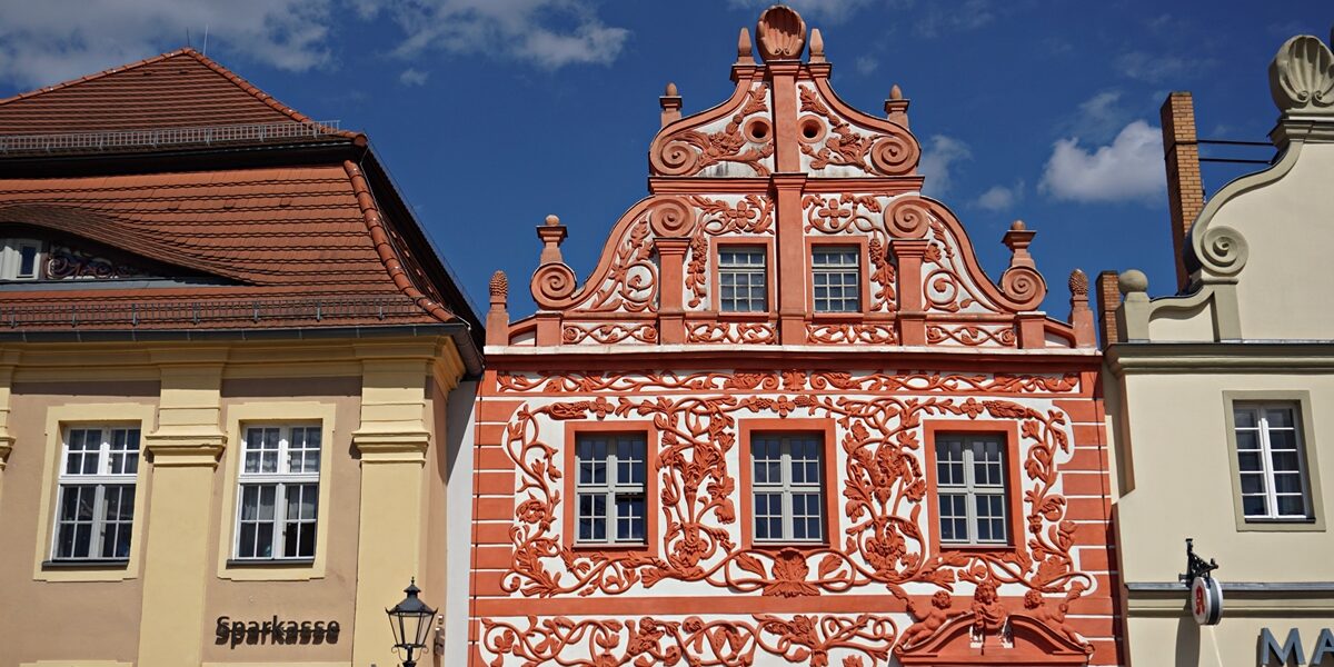 Barokowa kamienica w Luckau