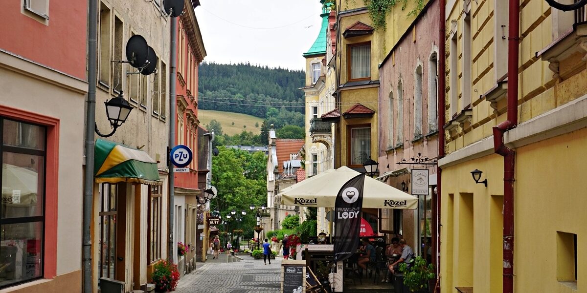 Duszniki-Zdrój - kameralna uliczka