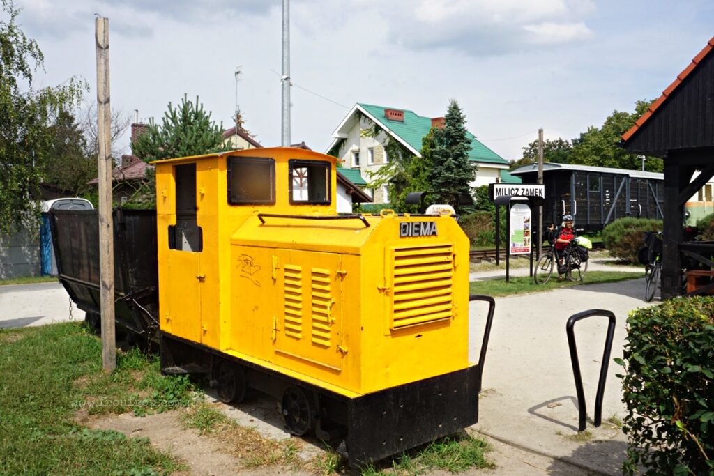 Stacja wąskotorówki Milicz Zamek