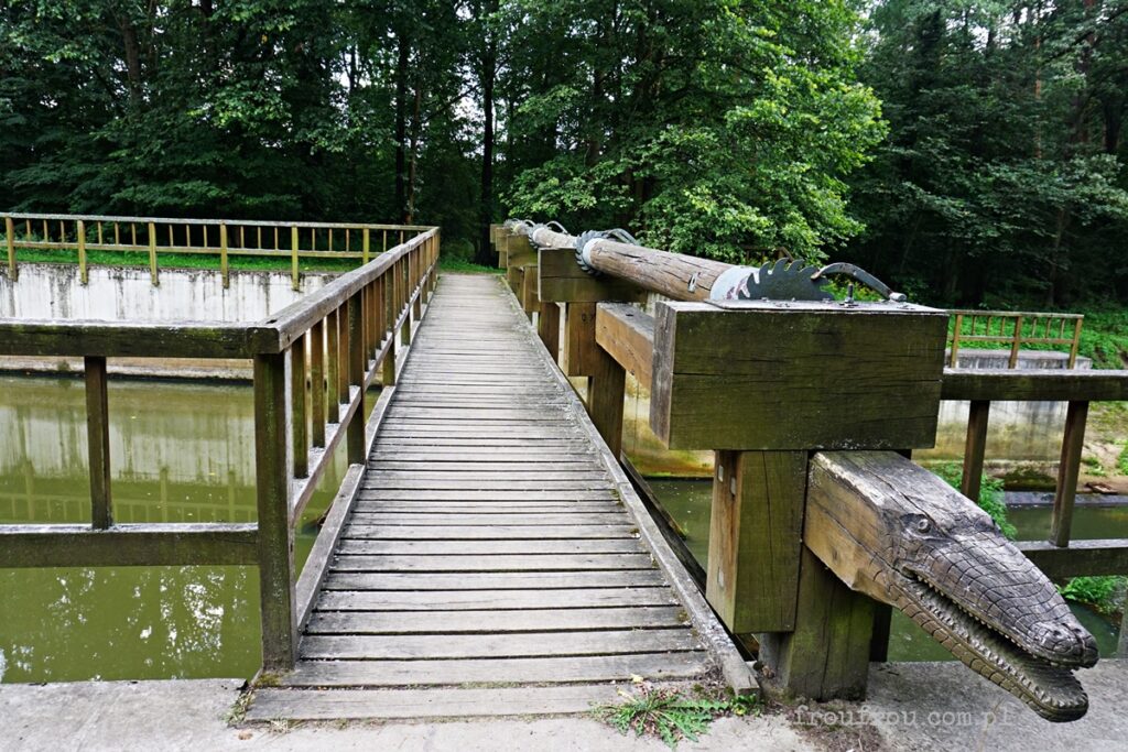 Staw Niezgoda - tama Goringa  - Stawy Milickie