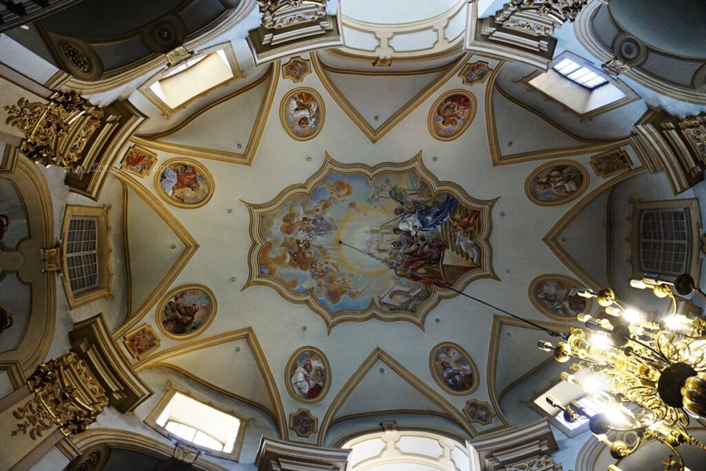 Wambierzyce - malowidło na sklepieniu bazyliki