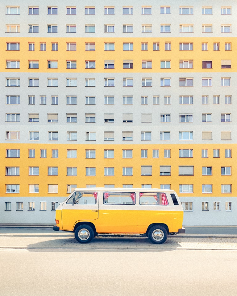 Inspiracje - Hashtagalek - bus i Wes Anderson