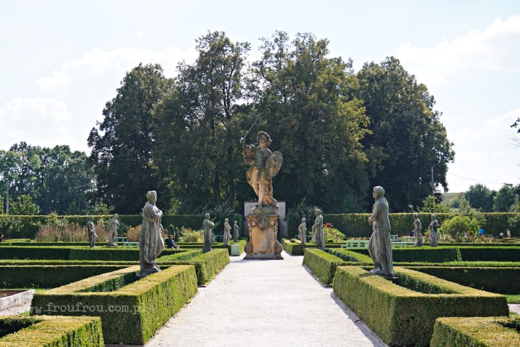 Kuks, ziołowy ogród