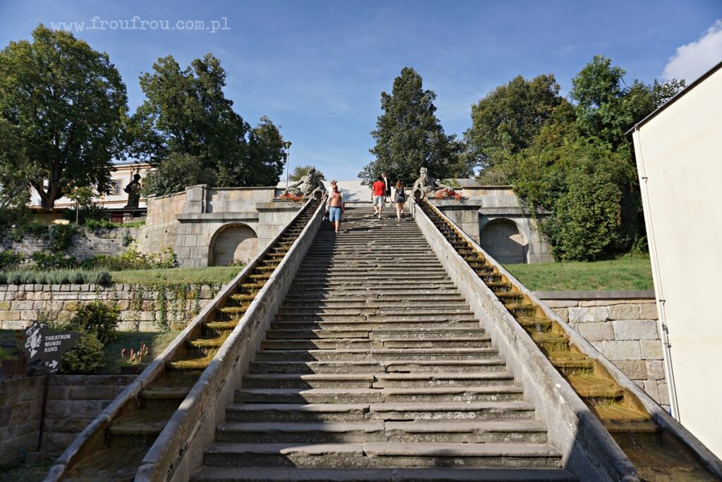 Schody w Kuks