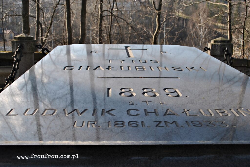 Grób Tytusa Chałubińskiego - Cmentarz na Pęksowym Brzyzku