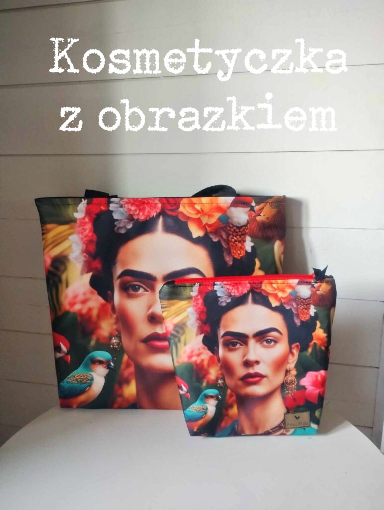 Kosmetyczka podróżna z obrazkiem