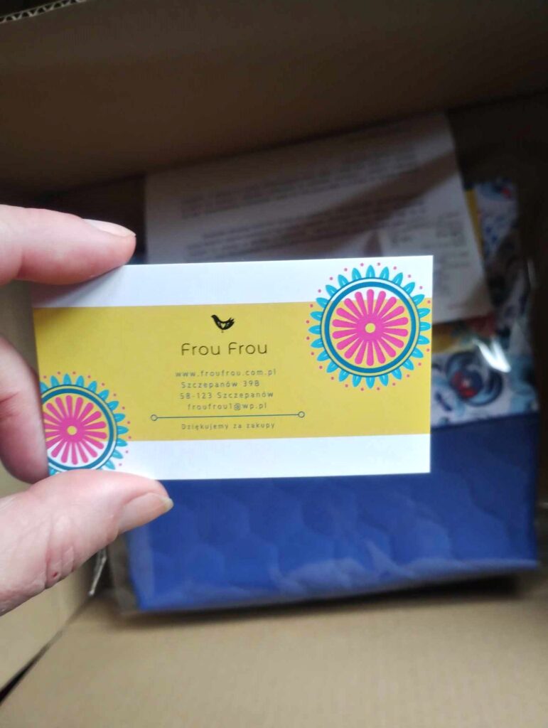Wizytówka Frou Frou