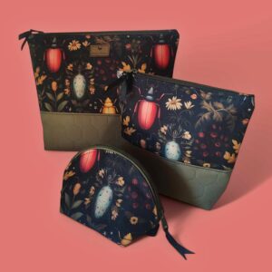 zestaw kosmetyczek podróżnych Matrioszki żuki