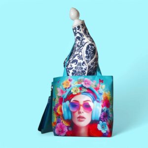 Torebka ANDŻELA turkusowa