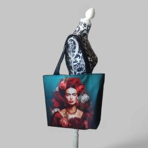 Torba z Fridą w turkusach - ANUSZKA by Frou Frou